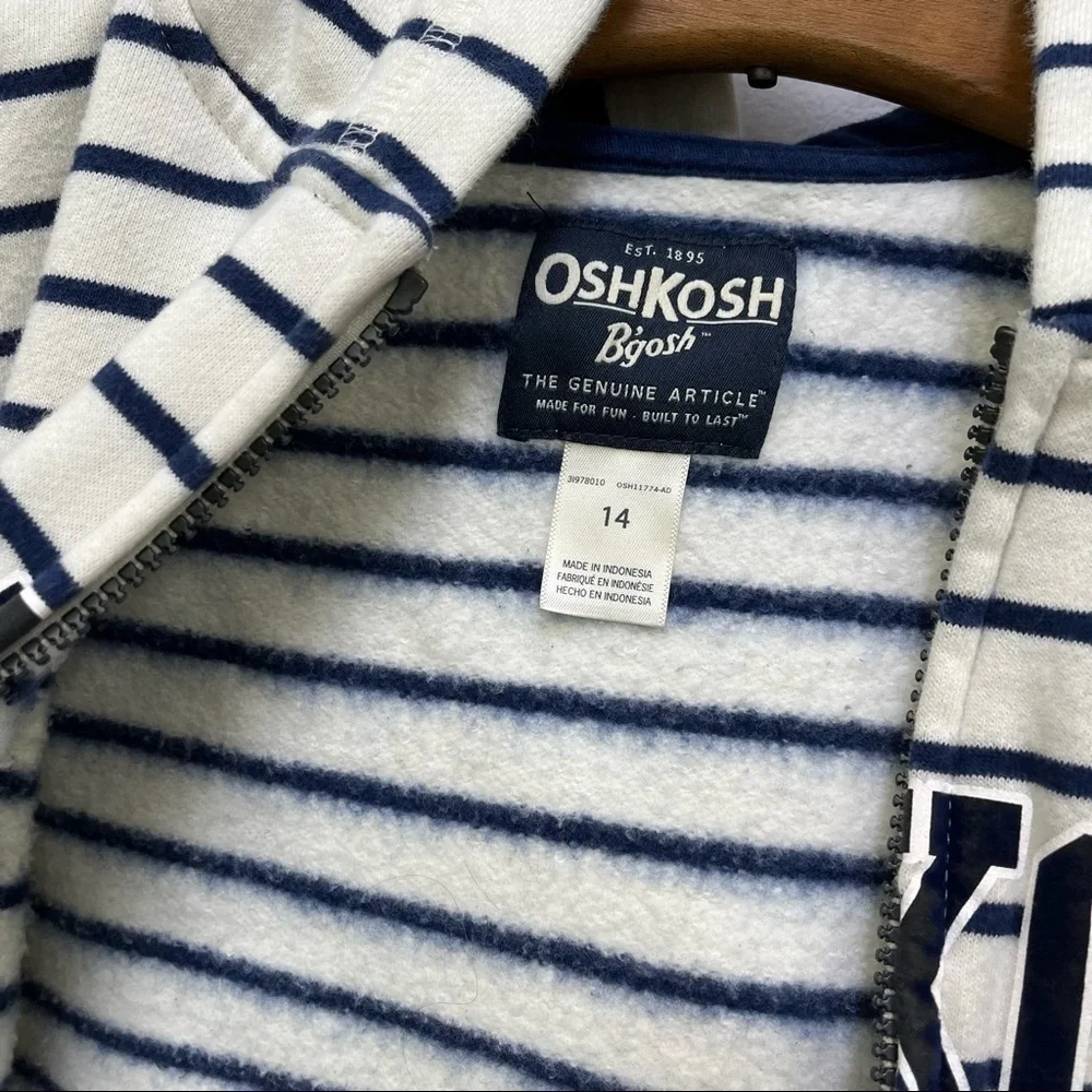 Oshkosh Zip-Up Sweatshirt